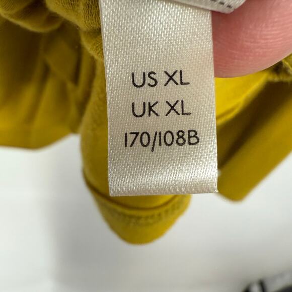 Mustard Wrap Blouse - Picture 7 of 8